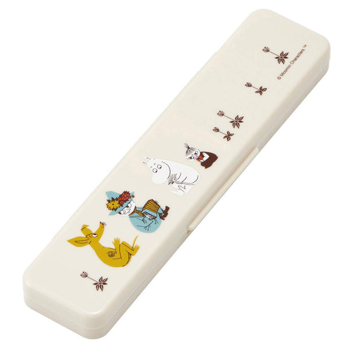 Skater Moomin Color Chopsticks and Spoon Set Made in Japan - Combination Set CCS3SA