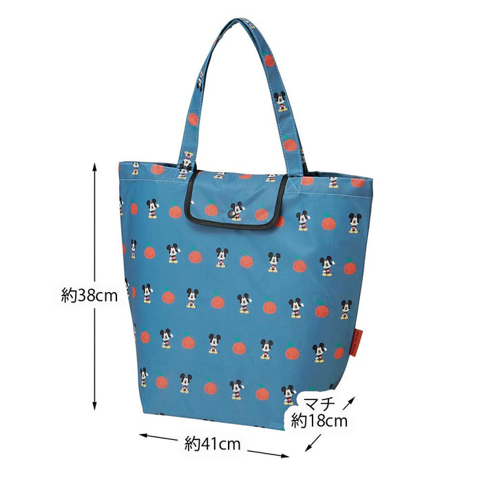 Skater Mickey Mouse Compact Eco Shopping Bag 41x38x18cm