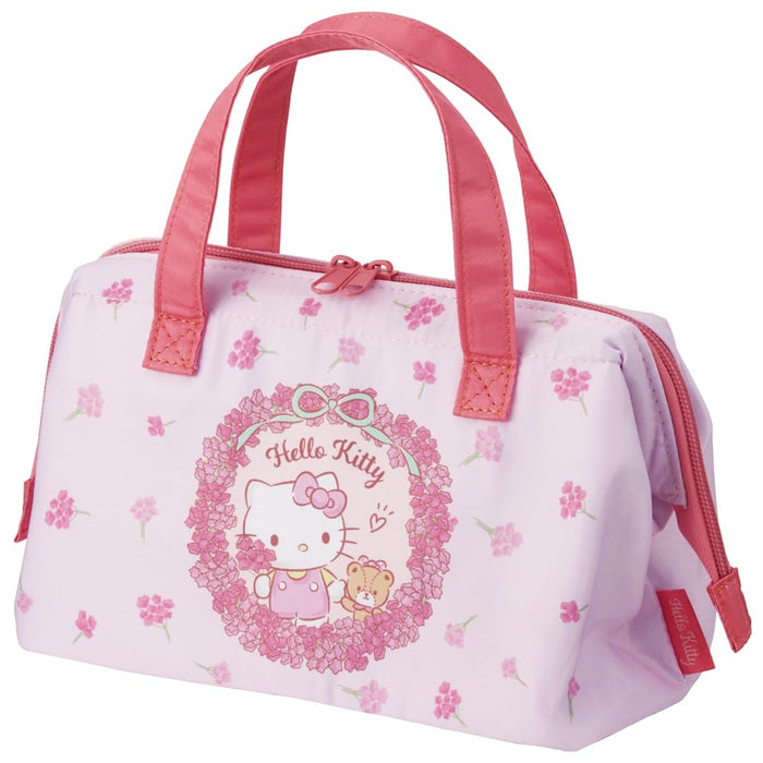 Skater Cooling Lunch Bag Hello Kitty Flower Wreath Sanrio Kga1-A Purse