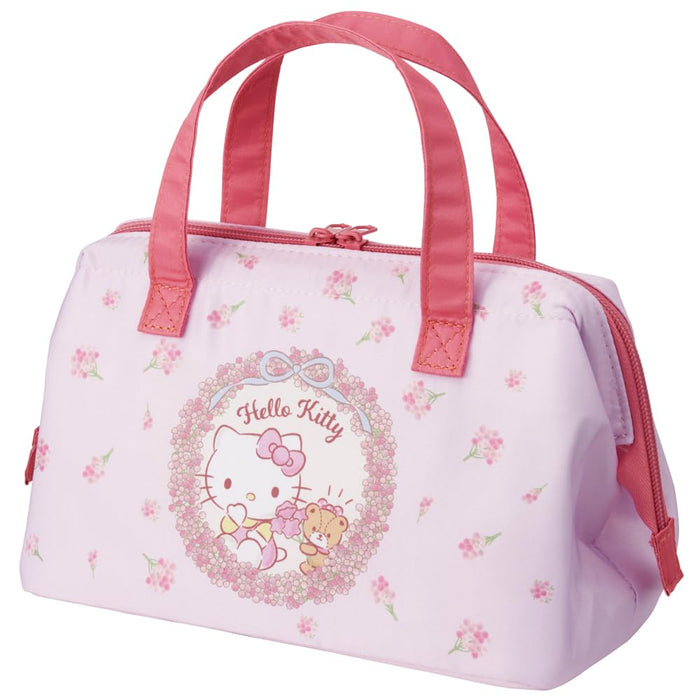 Skater Cooling Lunch Bag Hello Kitty Flower Wreath Sanrio Kga1-A Purse