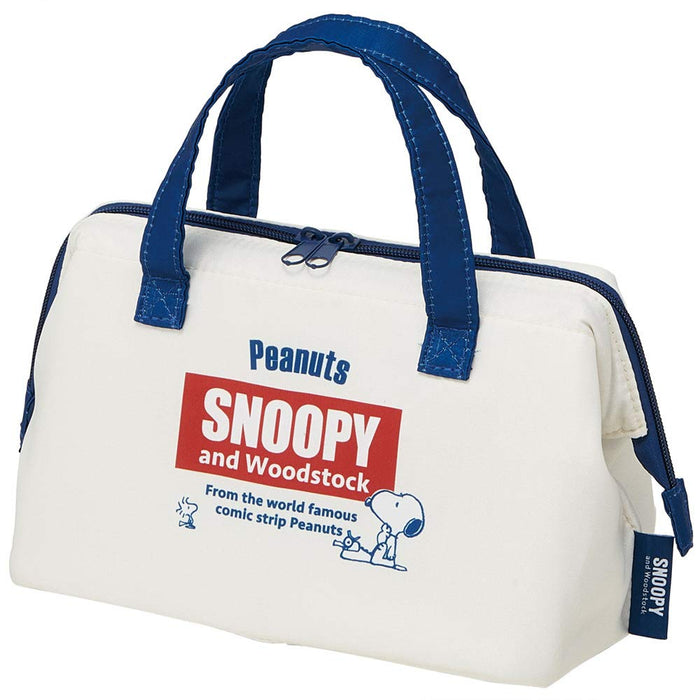 Skater Snoopy Retro Label Cooling Purse Lunch Bag Peanuts Kga1 Edition