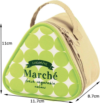 Skater Marche Avocado Rice Ball Shaped Cooling Lunch Bag and Case- Japan Figure Store - #1 Bring To You The Best Japanese Goods