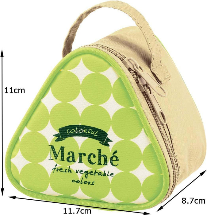 Skater Marche Avocado Rice Ball Shaped Cooling Lunch Bag and Case