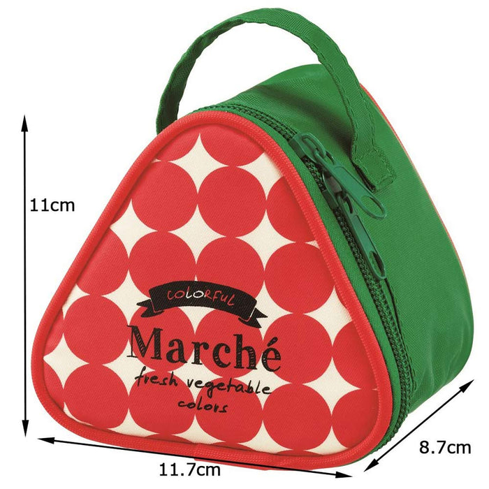 Skater Marche Tomato Rice Ball Cooling Lunch Bag by Konc2