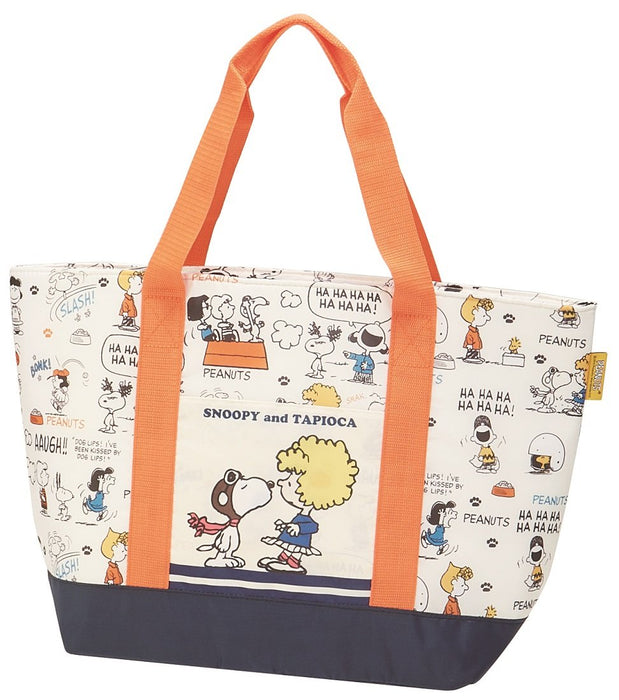 Skater Snoopy Peanuts 52x33x17cm Cooling Shopping Tote Bag - Kcts1-A Model