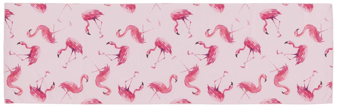 Skater Flamingo Kühlendes Handtuch 30x100cm Cool to Touch mit Hülle - TOC1