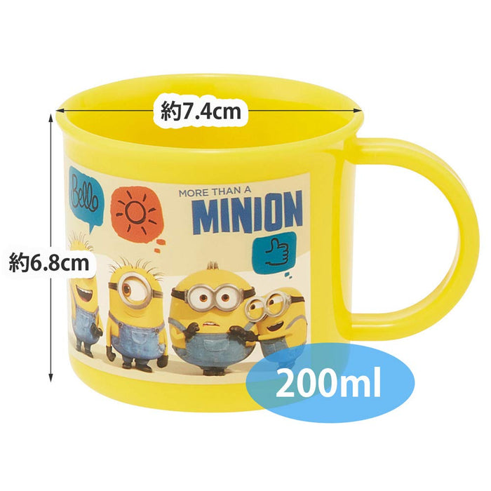 Skater Minions Fever Cup 200ml Dishwasher Safe Made in Japan - KE4A-A