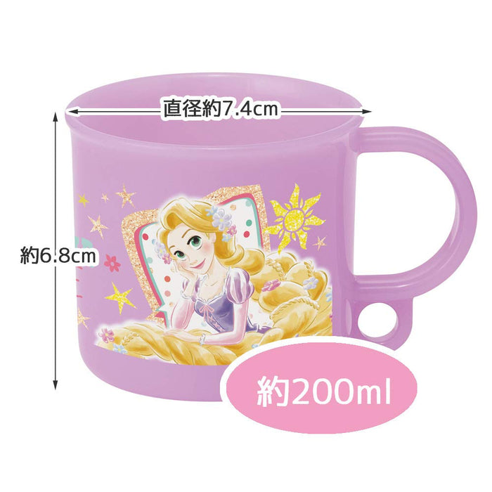 Skater Disney Rapunzel 21 200ml Antibacterial Silver Ion AG+ Cup Dishwasher Safe Made in Japan
