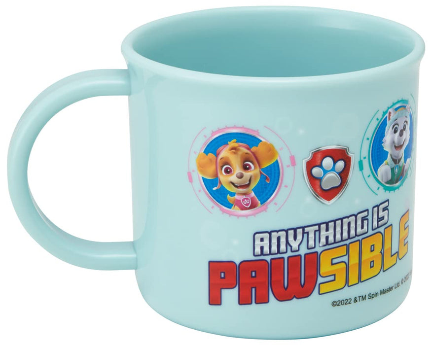 Tasse antibactérienne Skater Paw Patrol 200 ml, lavable au lave-vaisselle, fabriquée au Japon