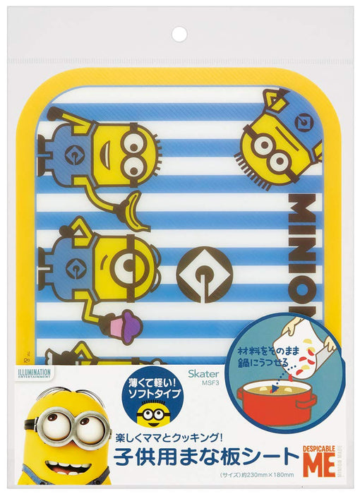 Skater Minions Despicable Me Cutting Board Sheet - 23cm Width 18cm Depth