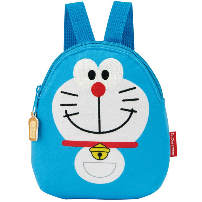 Skater Mini Doraemon Backpack for Babies - Die-Cut 16X19 cm Sanrio