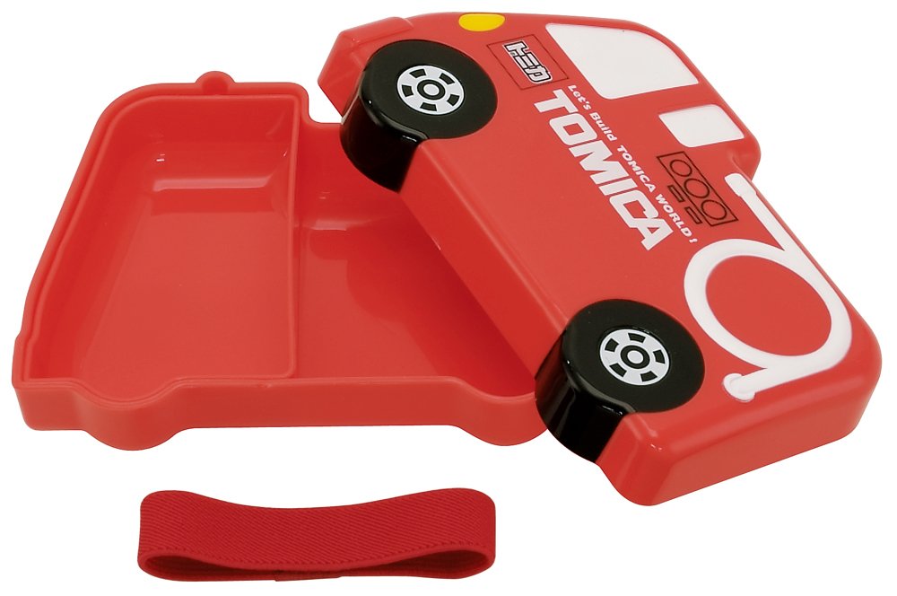 Skater 310ml Tomica Fire Truck Themed Die-Cut Lunch Box Lbd2-A