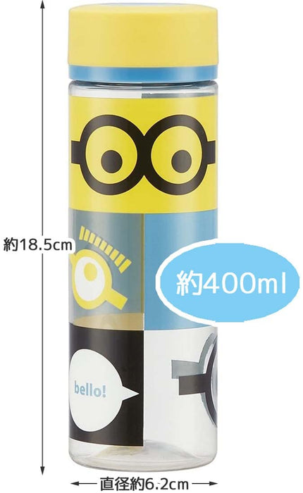 Skater 400ml Minions Face Direct Drinking Water Bottle