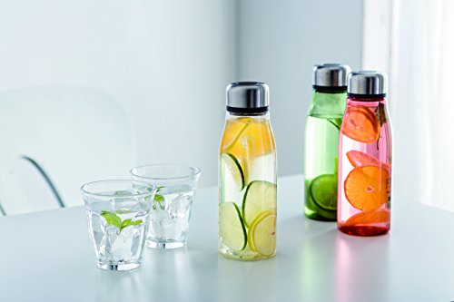 Skater 500ml Direct Drinking Water Bottle with Tea Strainer Avocado Color