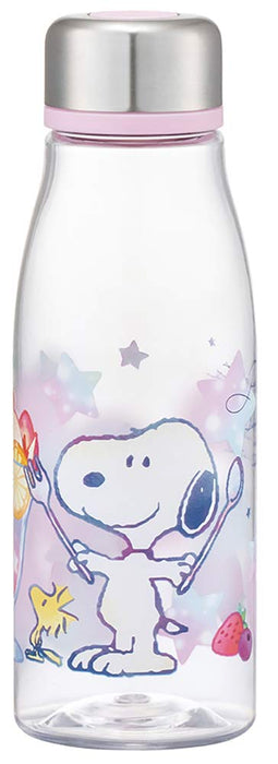 Skater 500ml Direct Drinking Water Bottle with Tea Strainer Snoopy Parfait Design