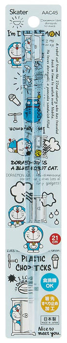 Skater 21cm Doraemon Sanrio Acrylic Chopsticks Dishwasher Safe by Skater