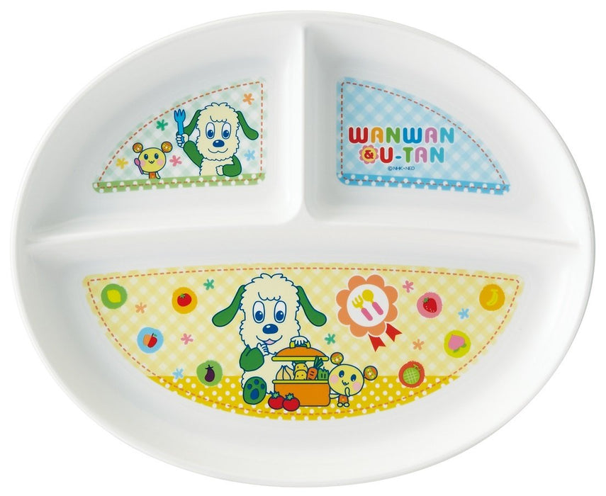 Skater Inai Inai Baa! Dishwasher Safe Lunch Plate 20.2cm x 24.7cm Made in Japan XP17