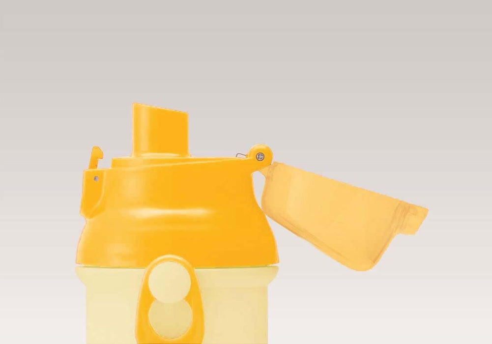 Skater Winnie The Pooh Water Bottle 480ml for Kids Girls Antibacterial Plastic Made in Japan