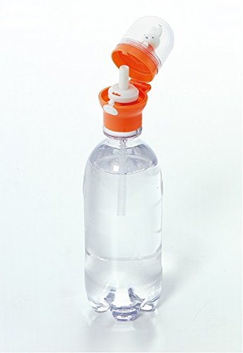 Skater Miffy Dome-Shaped Bottle with Straw Cap 350-500Ml Capacity PSHC4
