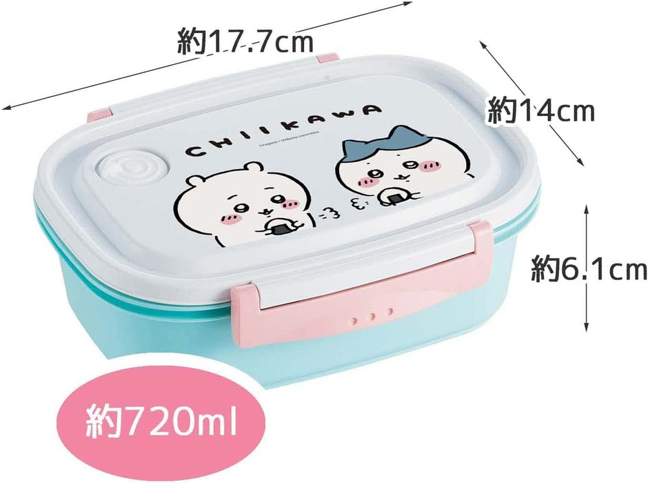 Skater Chiikawa L Lunchbox 720ml – Leichte, mikrowellengeeignete Aufbewahrungsdose