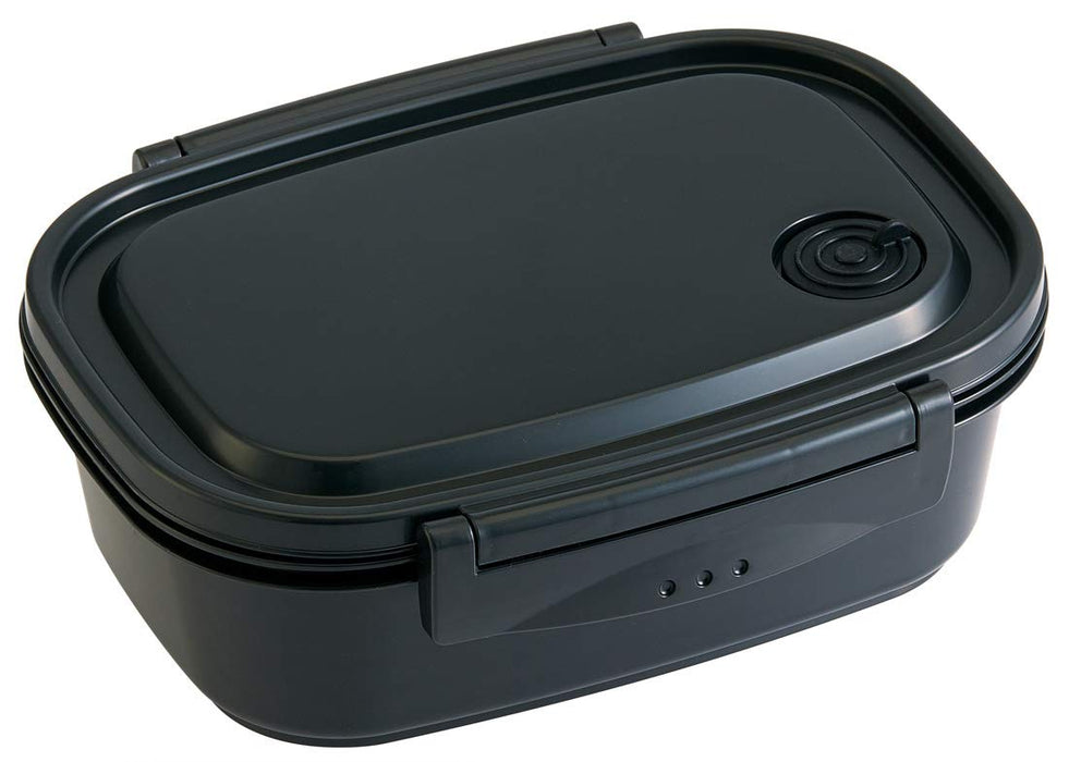 Skater Schwarze große Lunchbox 720ml Mikrowellengeeigneter und verschließbarer Aufbewahrungsbehälter