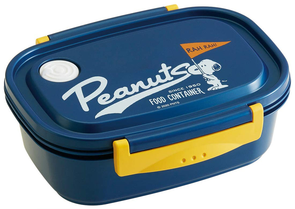 Skater Large 720ml Lunch Box - Microwave Safe Sealed Storage Container with Snoopy Design