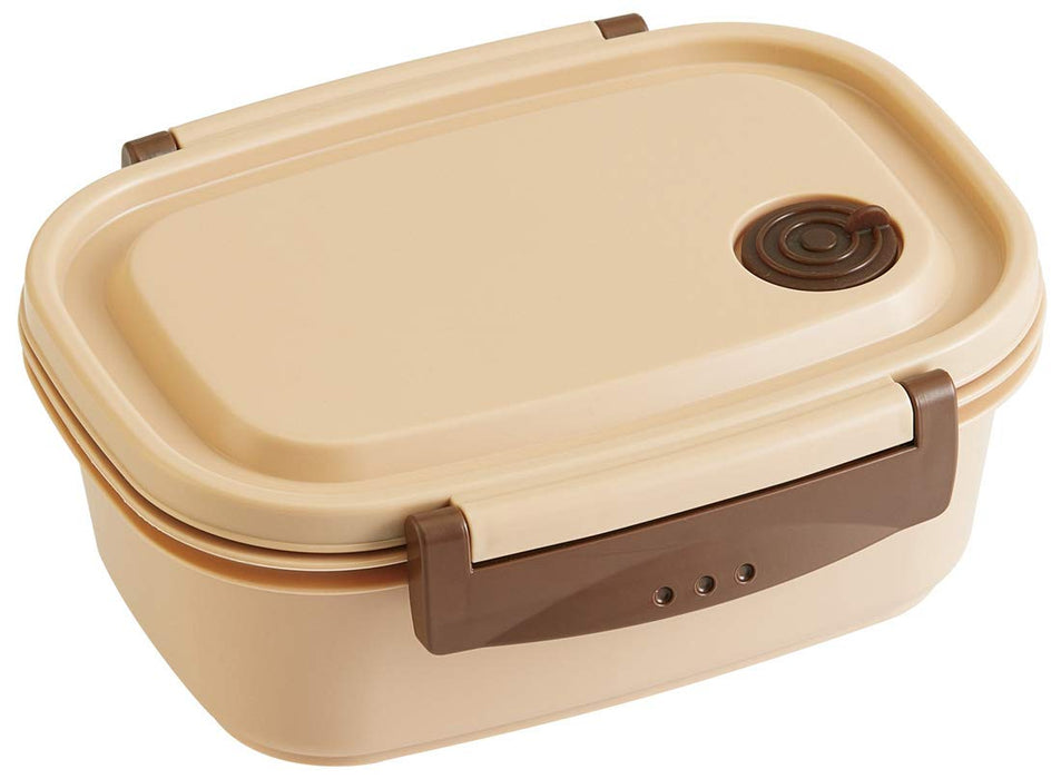 Skater Medium 550ml Microwave Safe Lunch Box - Beige Sealable Storage Container Xpm4-A