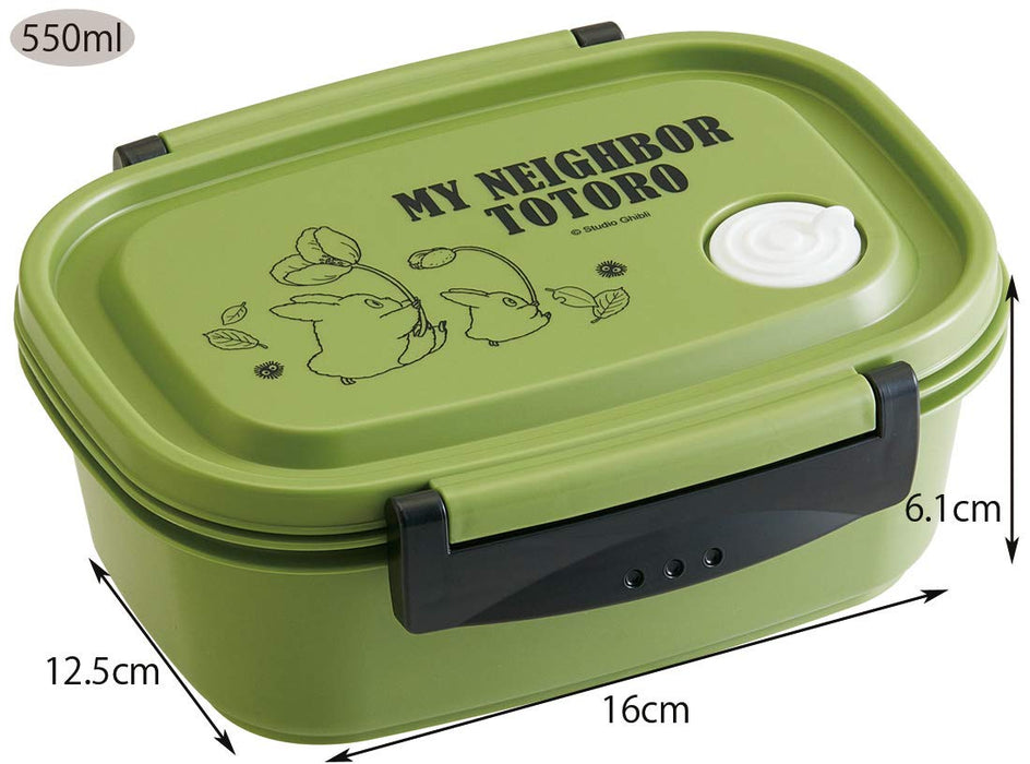 Skater 550ml Medium Lunch Box - Microwave Safe Ghibli Totoro Sealed Storage Container