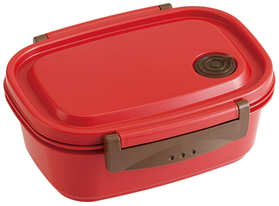 Boîte à lunch scellable rouge Skater - Récipient de stockage de 550 ml léger et moyen allant au micro-ondes XPM4-A