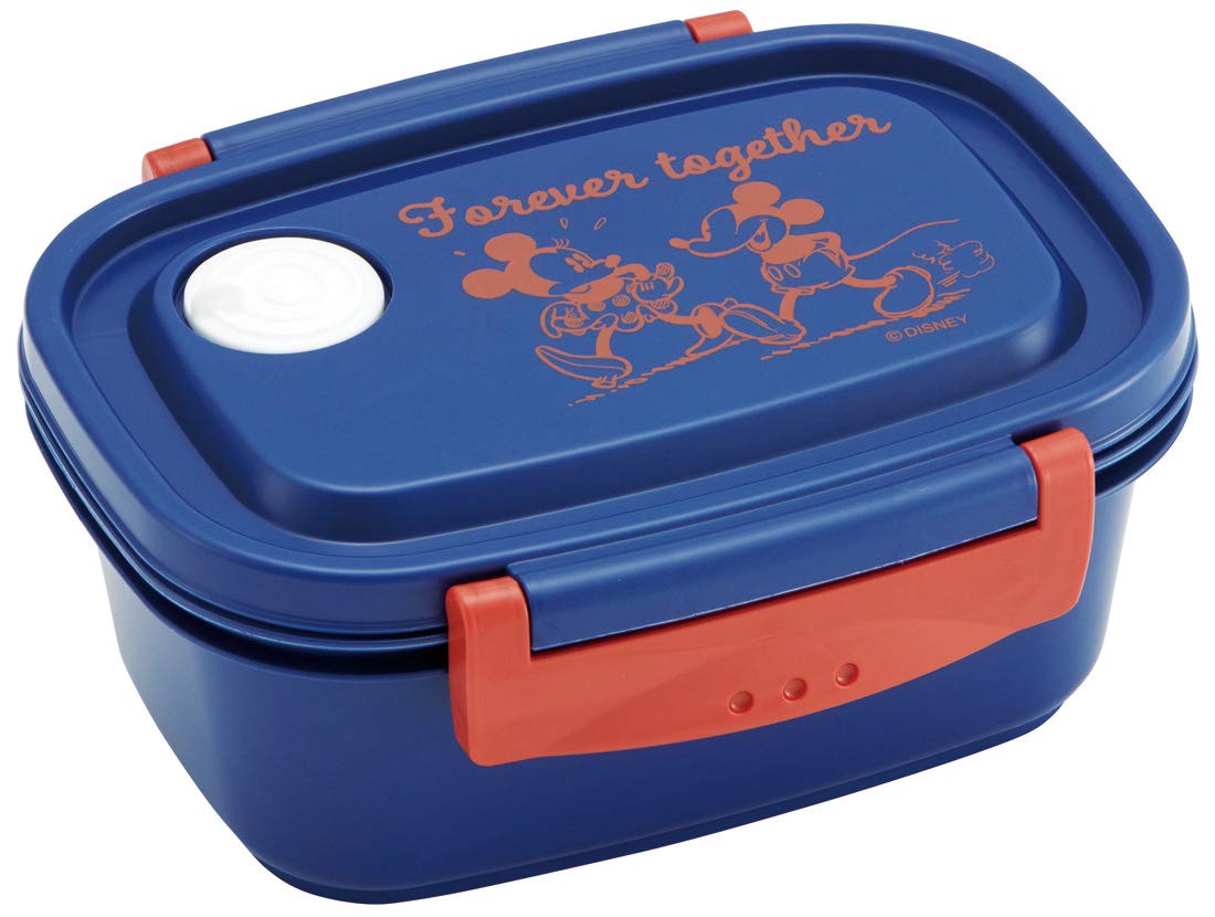 Skater Mickey Mouse 430Ml Lunch Box Disney Storage Container - Microwa