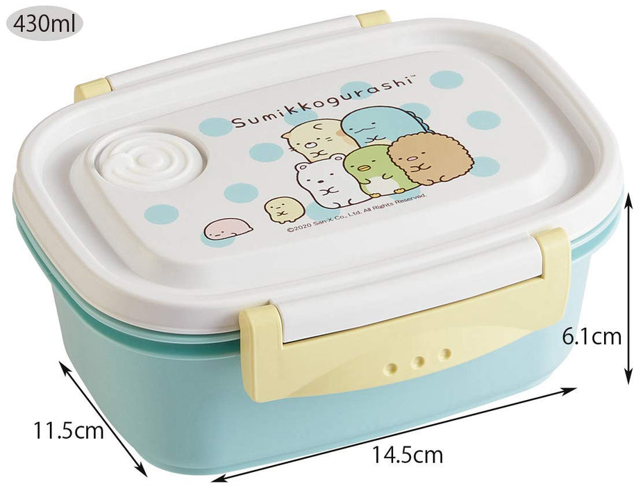 Skater Sumikko Gurashi Microwavable Light Lunch Box Storage Container - 430ml