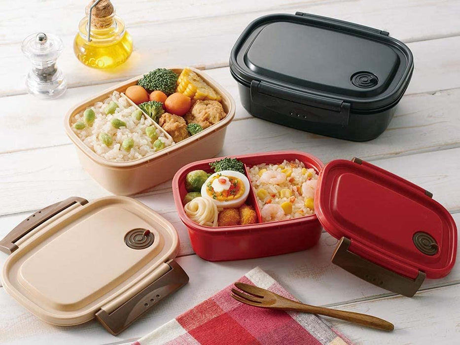 Skater Tinytan M 550 ml Lunchbox, trockene Aufbewahrung und mikrowellengeeigneter japanischer versiegelter Behälter.