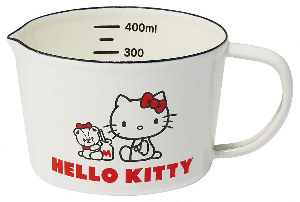Skater 450ml Enamel Measuring Cup Hello Kitty and Tiny Chum Series ENMC5-A