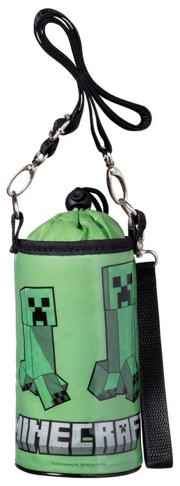 Étui pour bouteille en plastique émaillé durable de 500 ml sur le thème de Skater Minecraft