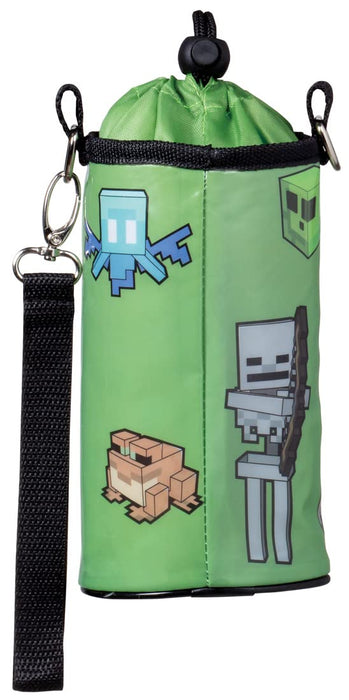 Skater Minecraft-themed 500ml Durable Enamel Plastic Bottle Case