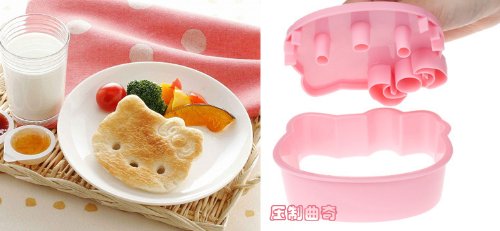 Skater Hello Kitty Bread Cutter Exciting Made in Japan Pnb1