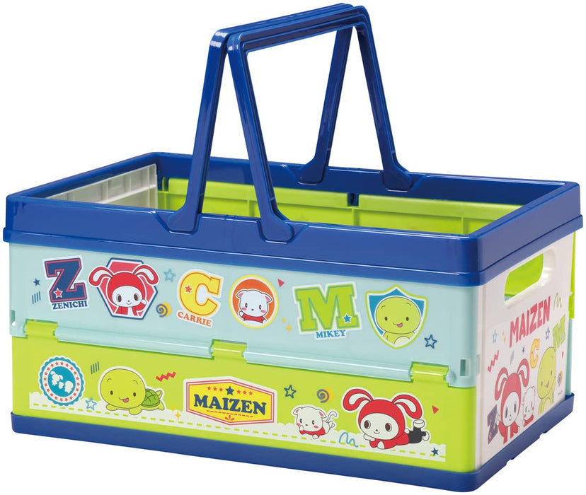 Skater Stackable Toy Storage Box with Handle Folding Basket Maizen Sisters 38x25x19.5cm