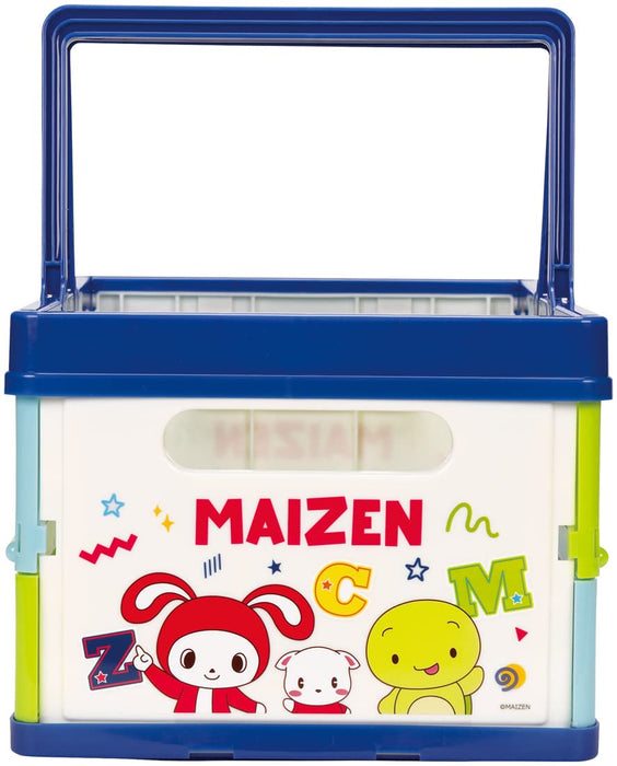 Boîte de rangement de jouets empilable Skater avec poignée panier pliant Maizen Sisters 38x25x19.5cm