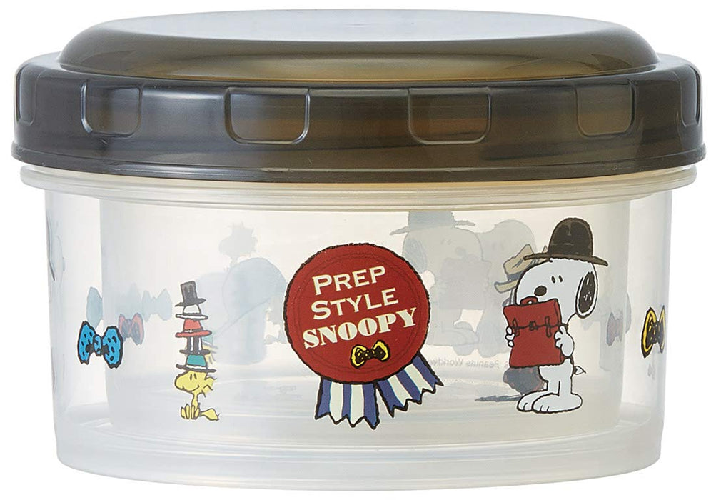 Skater Snoopy Freppy Style Lunch Box 630 ml Ensemble de récipients de conservation des aliments fabriqués au Japon
