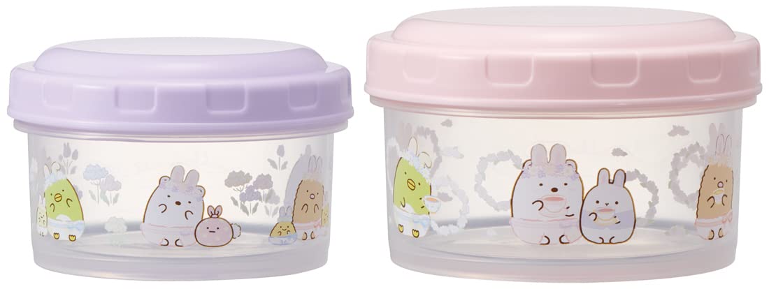 Skater Contenitore Pranzo Sumikko Gurashi | Rotondo 2 Piani | 500 Ml | Fatto In Giappone | Blu ONWR1
