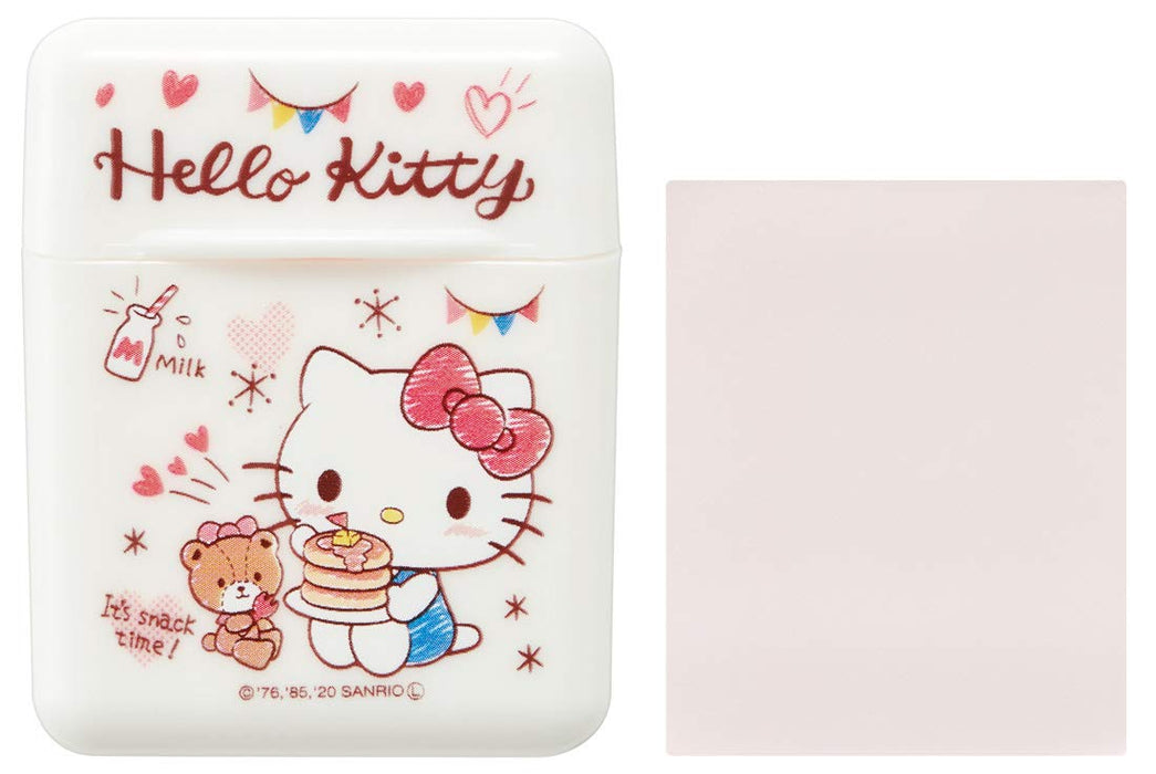 Feuilles de savon pour les mains Skater Hello Kitty, parfum pomme portable, 50 feuilles avec étui