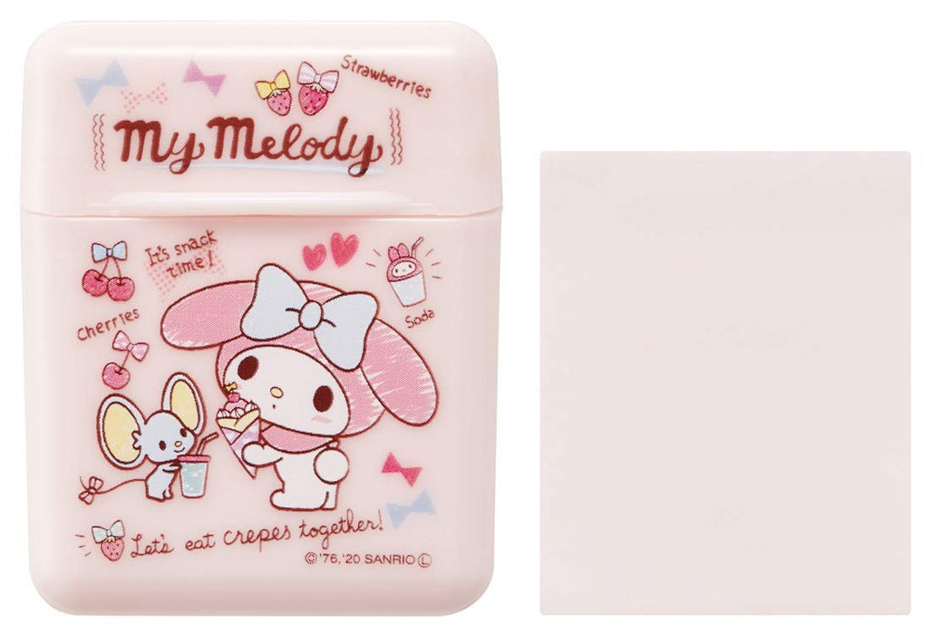 Skater Peach Scented Portable Hand Soap Paper with 50 Sheets - My Melody Sanrio Case