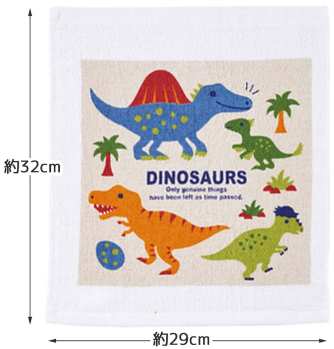Skater Dinosaur Picture Book Hand Towel Set of 3 Oac1T-A