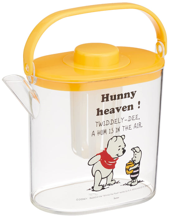 Skater 1.2L Disney Winnie The Pooh Comic Teapot with Heat-Resistant Strainer