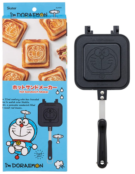 Skater Doraemon Aluminium Hot Sandwich Maker Direkte Flamme Leicht zu reinigen - Alhos1-A