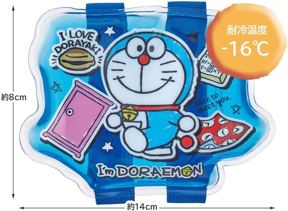 Skater Doraemon Sticker Ice Pack with Belt Sanrio 14x8cm Clbb1-A