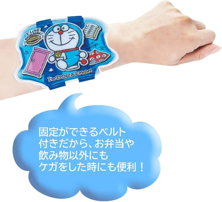 Skater Doraemon Sticker Ice Pack with Belt Sanrio 14x8cm Clbb1-A