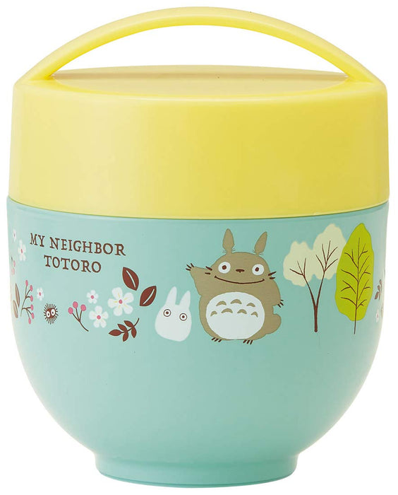 Skater Totoro 540ml Insulated Lunch Jar Bowl-Shaped Rice Box