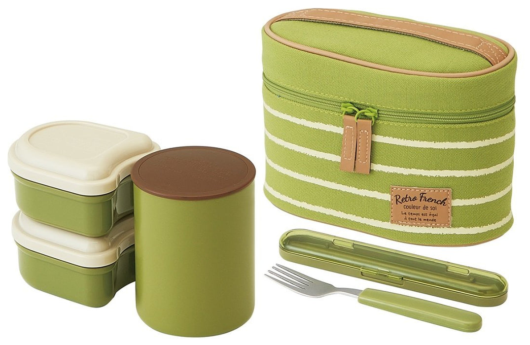 Boîte à lunch isotherme Skater Retro French Green 560ml - Modèle Kcljc6