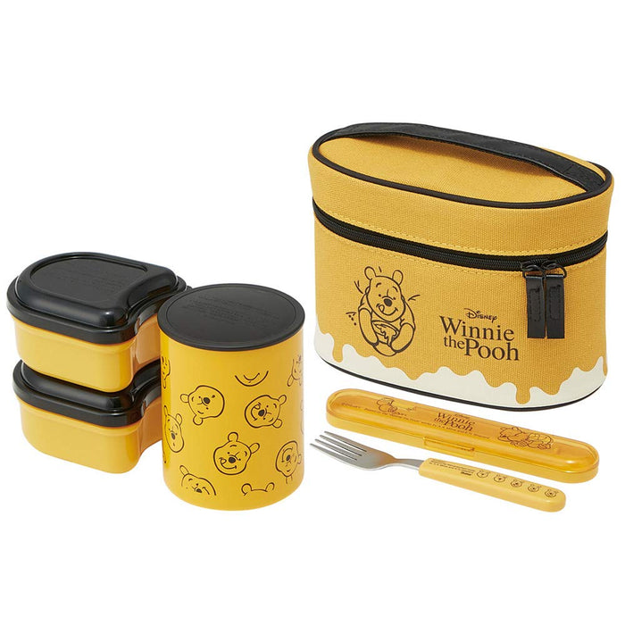 Skater Disney Winnie The Pooh Honey Insulated 560Ml Lunch Box Jar